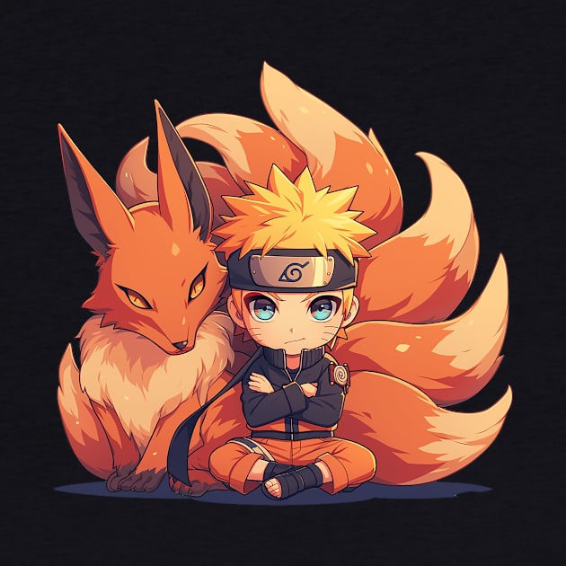 kurama and naruto by boxermaniac